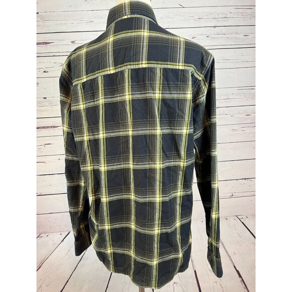 Kuhl Plaid Shirt Wool Blend Mens size Large Long sleeve Mountain Grown Button Up - Picture 5 of 12